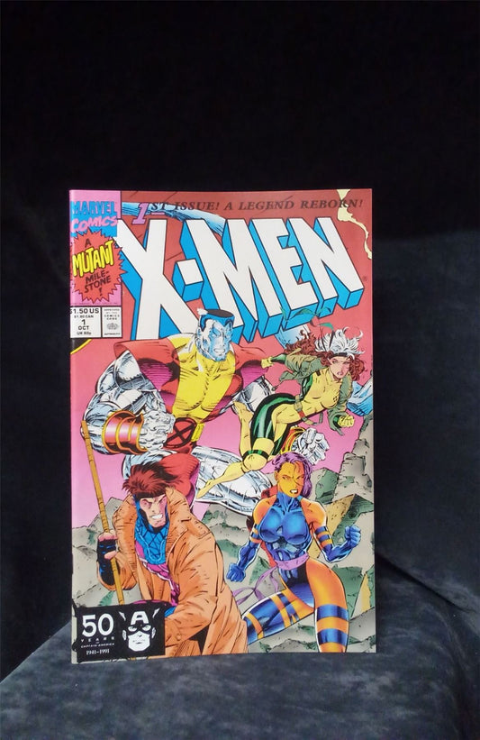 X-Men #1 Colossus and Gambit Cover 1991 Marvel Comics Comic Book