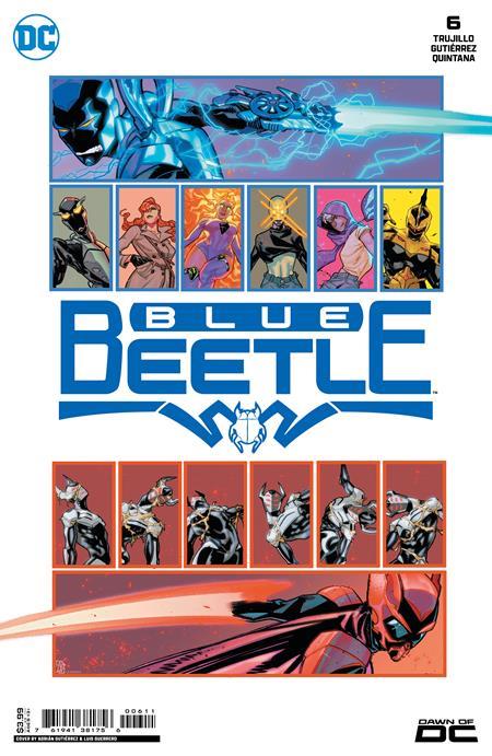 Blue Beetle #6 Cvr A Adrian Gutierrez DC Comics Comic Book
