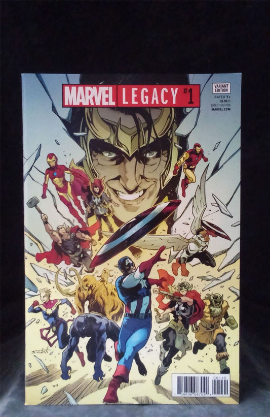Marvel Comics Legacy Schiti Cover 2017 Marvel Comics Comic Book