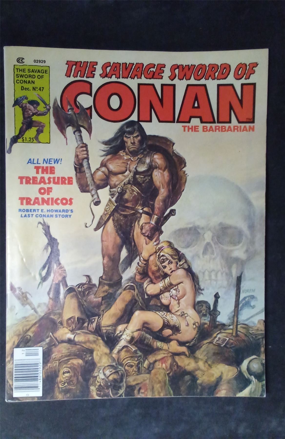 The Savage Sword of Conan #47 1979 marvel Comic Book