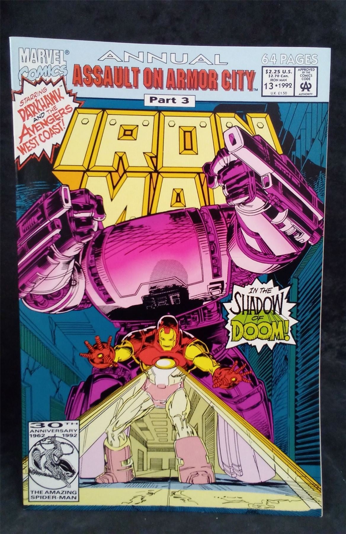 Iron Man Annual #13 1992 Marvel Comics Comic Book