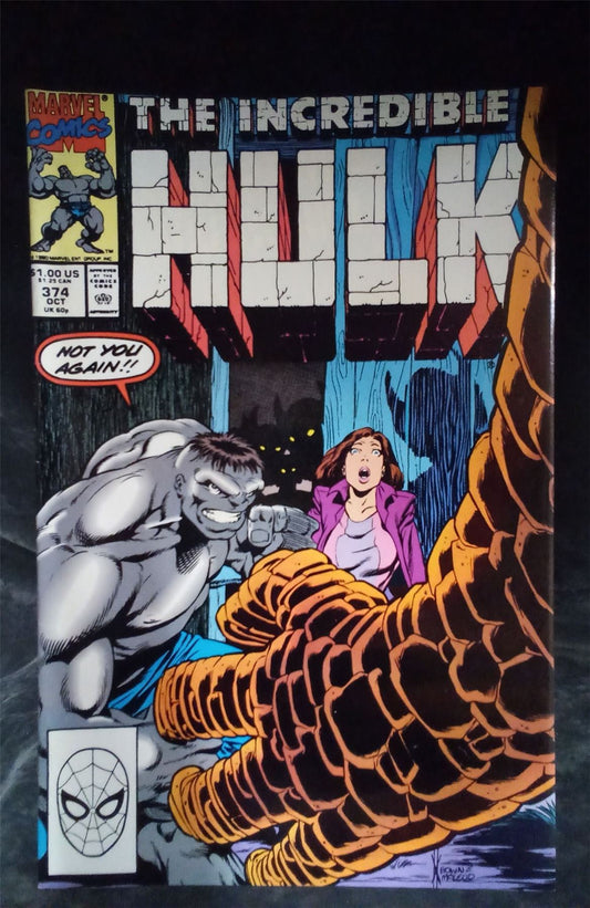 The Incredible Hulk #374 1990 Marvel Comic Book