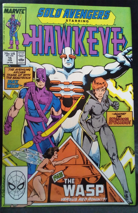Solo Avengers #15 1989 Marvel Comics Comic Book
