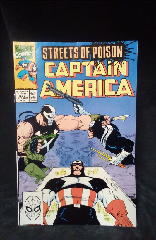 Captain America #377 1990 Marvel Comic Book