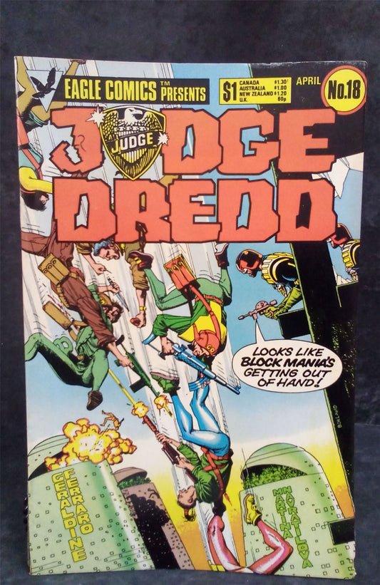 Judge Dredd #18 1985  Comic Book