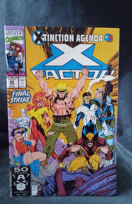 X-Factor #62 1991 Marvel Comics Comic Book