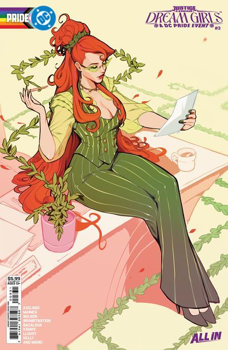 Justice League Dream Girls A Dc Pride Event #3 (of 4) Cvr C Oscar Vega Card Stock Var DC Comics Comic Book