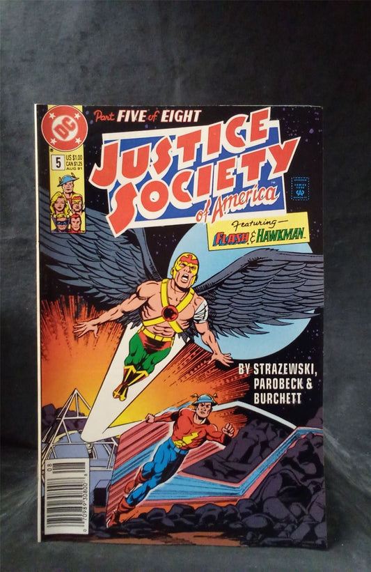 Justice Society of America #5 1991 DC Comics Comic Book