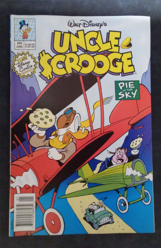 Uncle Scrooge #243 1990 Gladstone Comics Comic Book