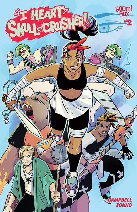 I Heart Skull-crusher #2 (of 5) Cvr B Var Bustos Boom! Studios Comic Book