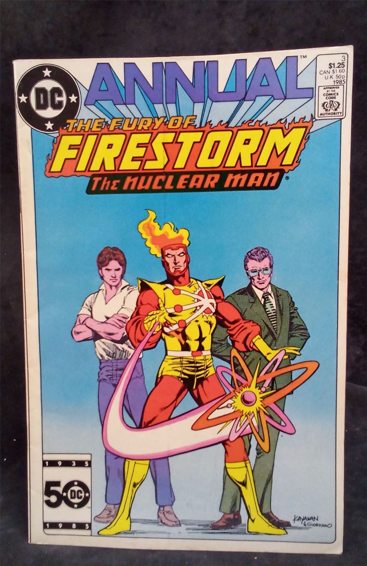 Fury of Firestorm Annual #3 1985 DC Comics Comic Book