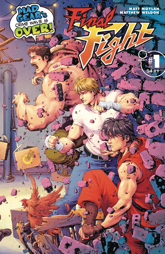 Final Fight #1 (of 4) Cvr A Weldon Udon Entertainment Inc Comic Book