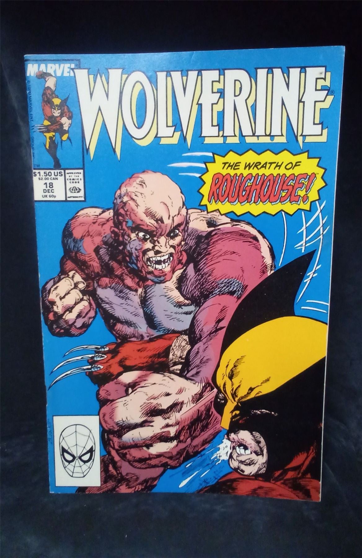 Wolverine #18 Newsstand Edition 1989 Marvel Comic Book