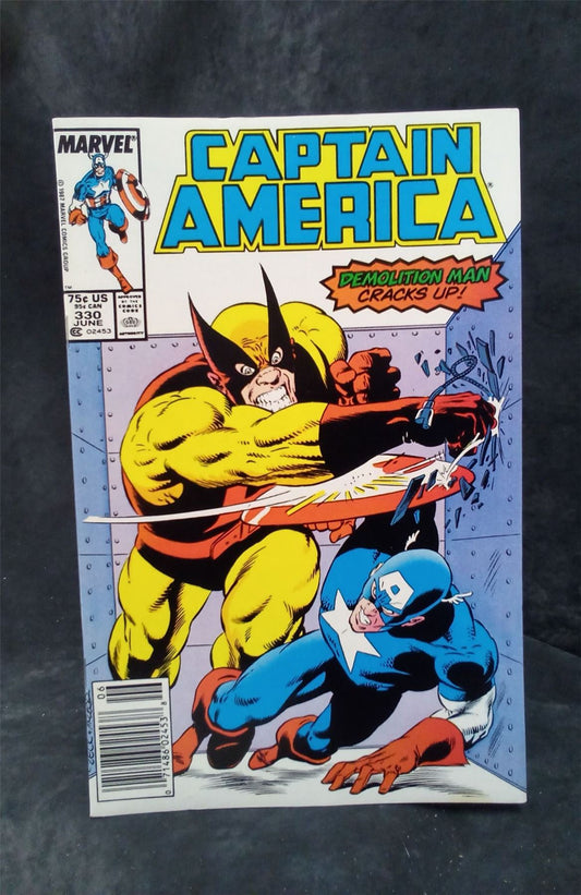 Captain America #330 1987 Marvel Comics Comic Book