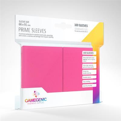 Prime Sleeves: Pink  Standard Size   TCG Gamegenic