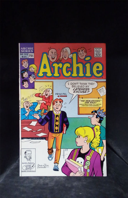 Archie #365 1989 Archie Comics Comic Book