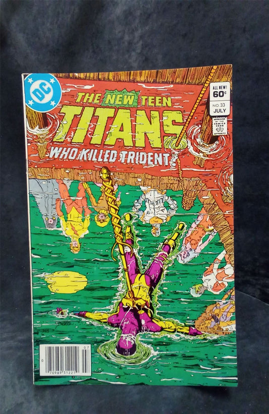 The New Teen Titans #33 1983 DC Comics Comic Book