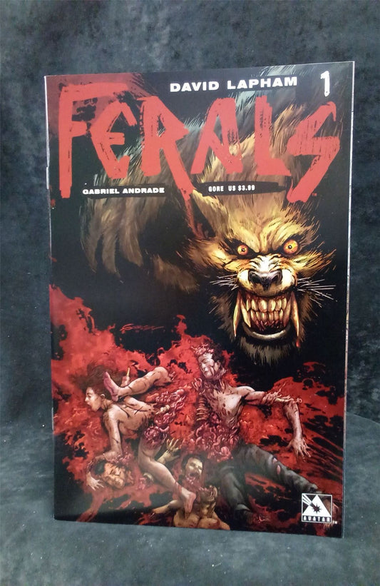 Ferals #1 Gore Cover avatar press Comic Book