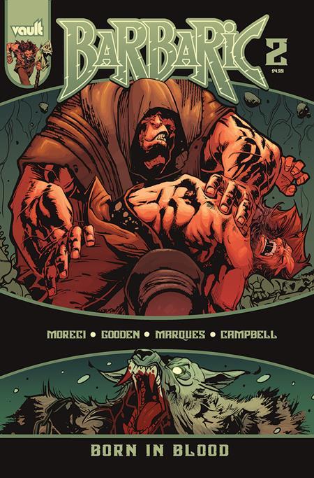 Barbaric Born In Blood #2 (of 3) Cvr A Nathan Gooden (mr) Vault Comics Comic Book