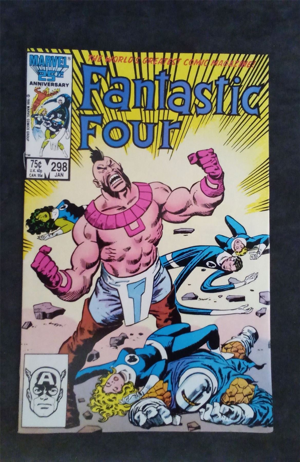 Fantastic Four #298 1987 marvel Comic Book
