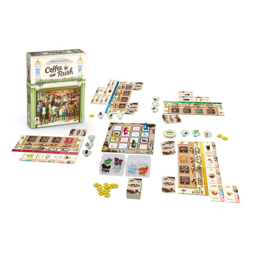 Coffee Rush: The Base Game By Korea Board Games
