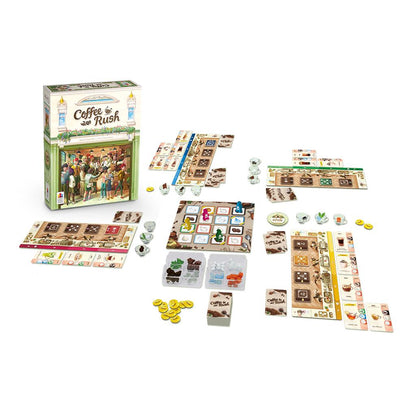 Coffee Rush: The Base Game By Korea Board Games