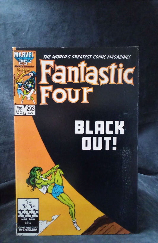 Fantastic Four #293 1986 Marvel Comics Comic Book