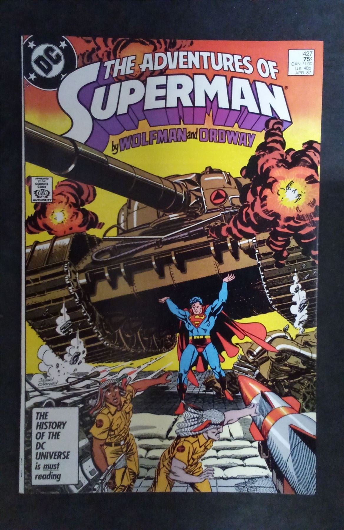 The Adventures of Superman #427 1987 dc-comics Comic Book