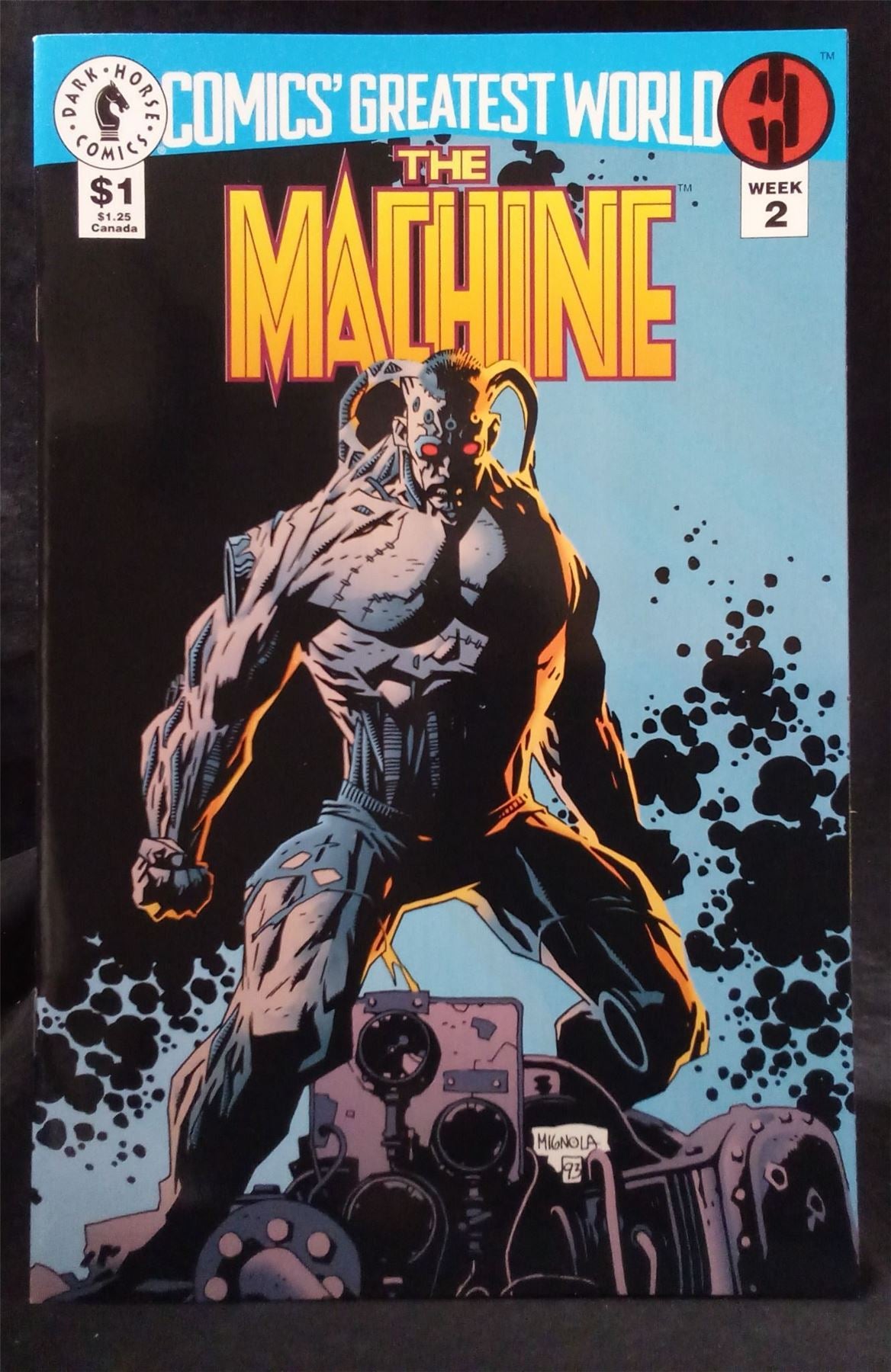 Comics Greatest World: The Machine #2 1993 Dark Horse  Comic Book