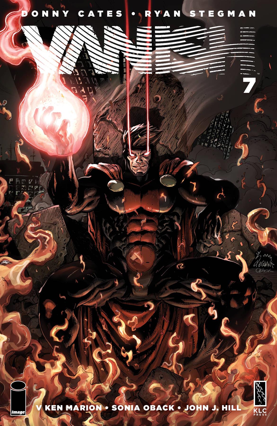 Vanish #7 Cvr J Incv Stegman Foil (mr) Image Comics Comic Book