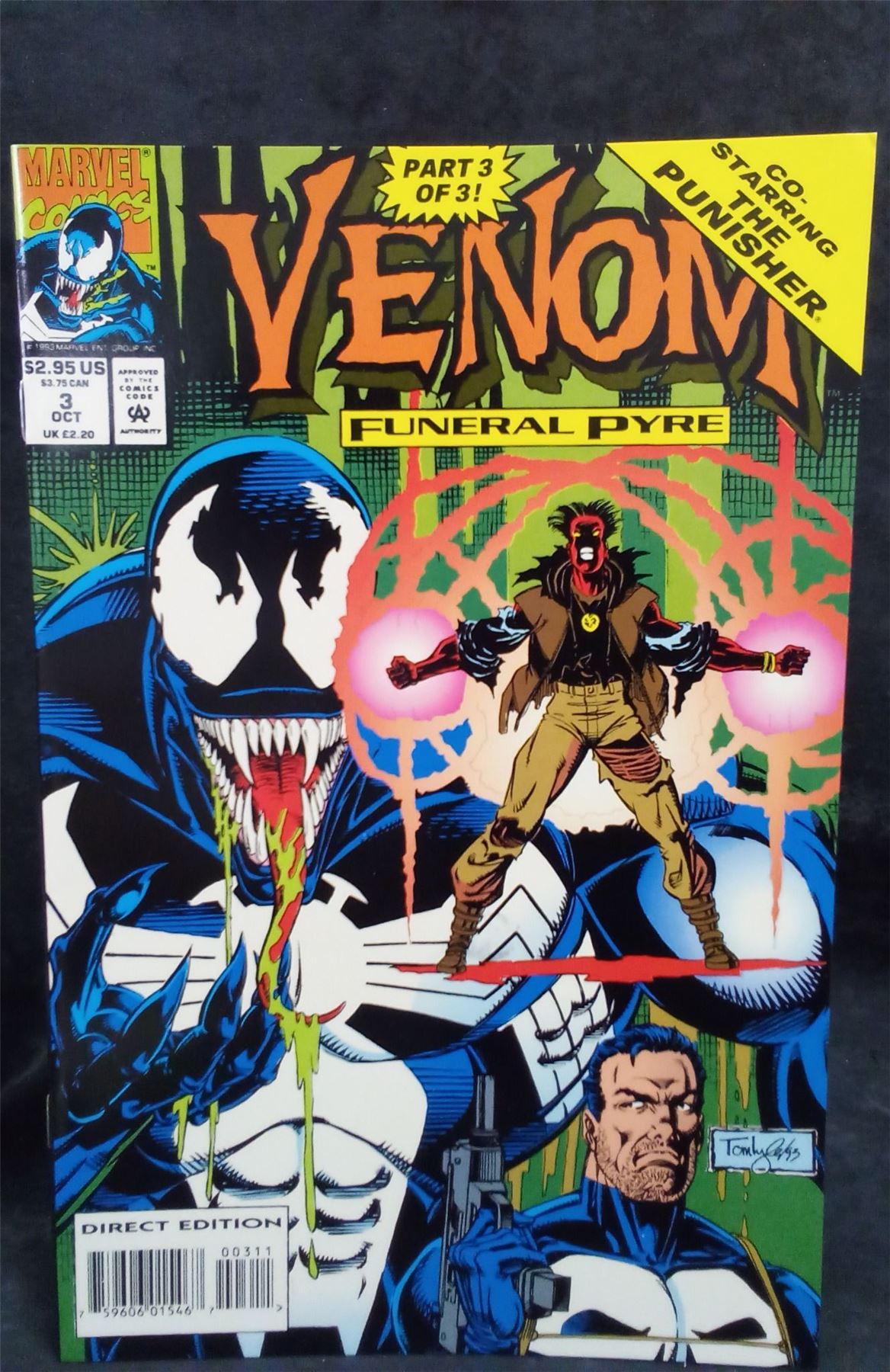 Venom: Funeral Pyre #3 1993 Marvel Comics Comic Book
