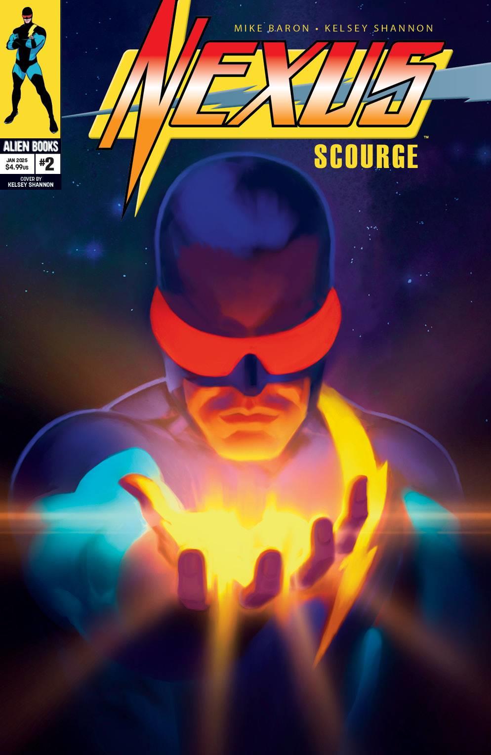Nexus Scourge #2 (of 2) Cvr A Shannon Alien Books Comic Book