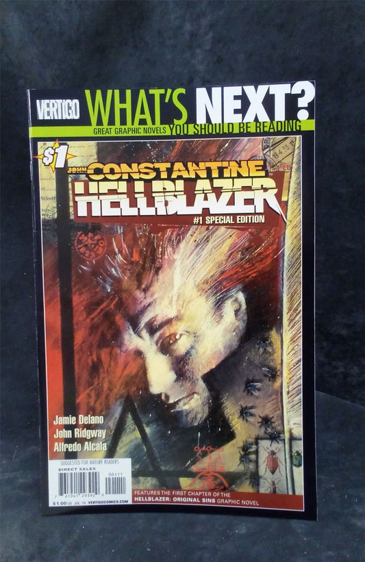 Hellblazer #1 What's Next Cover 2010 vertigo Comic Book