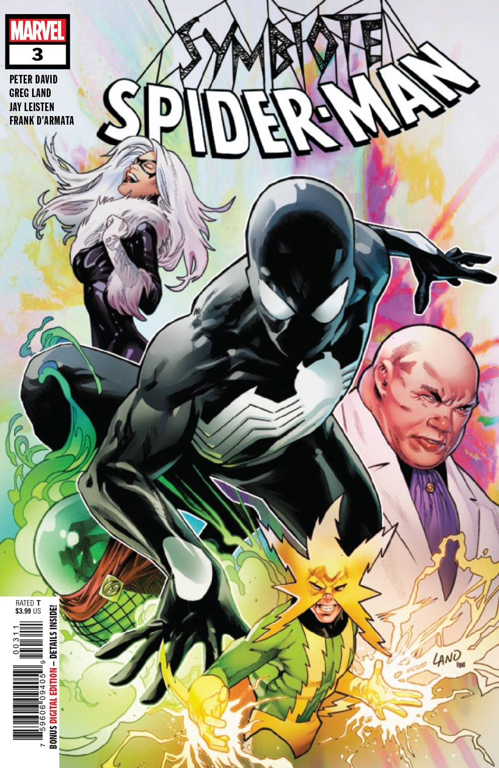 Symbiote Spider-man #3 Marvel Comics Comic Book