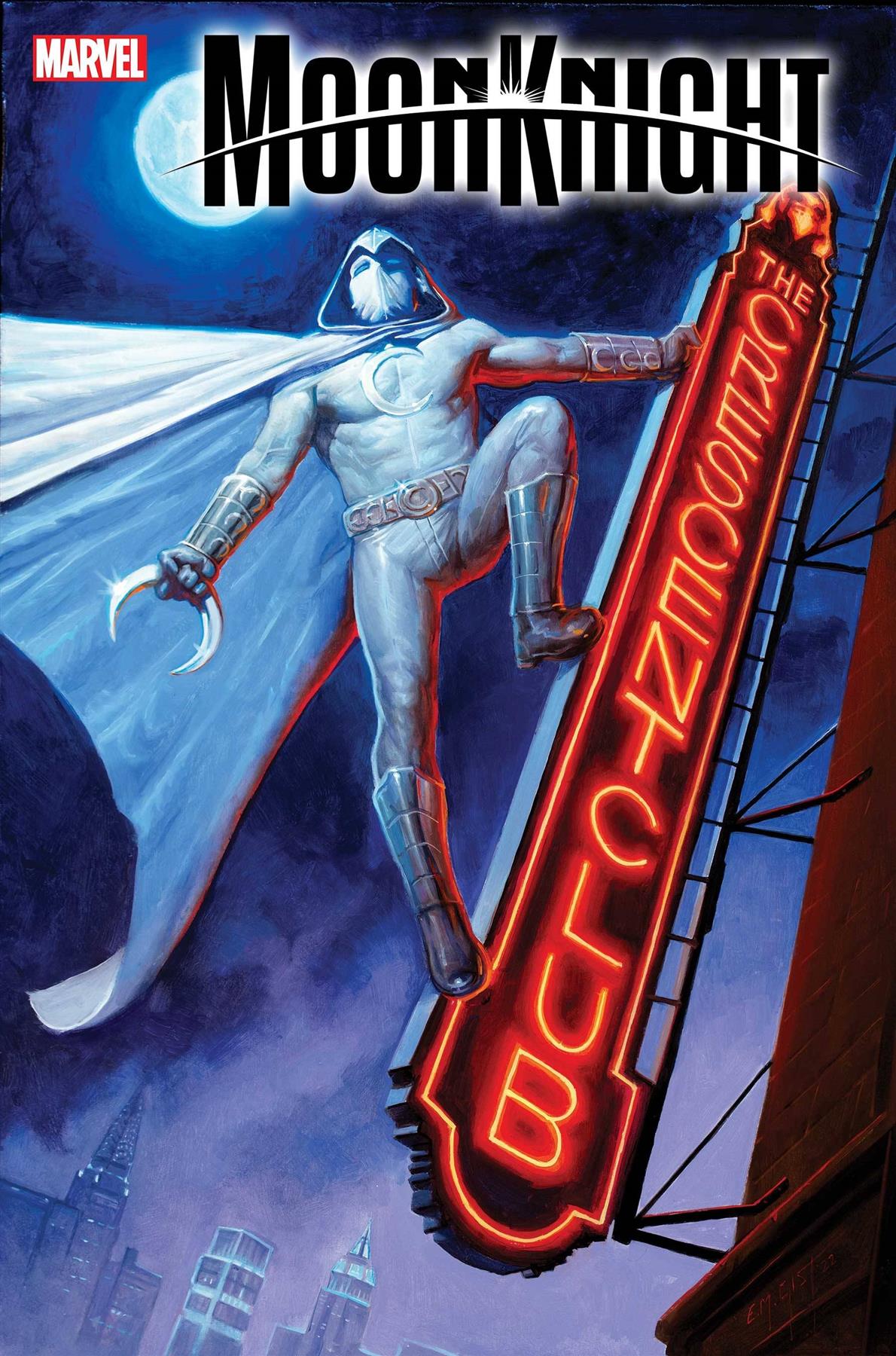 Moon Knight #13 Gist Var (Gist Var) Marvel Prh Comic Book 2022