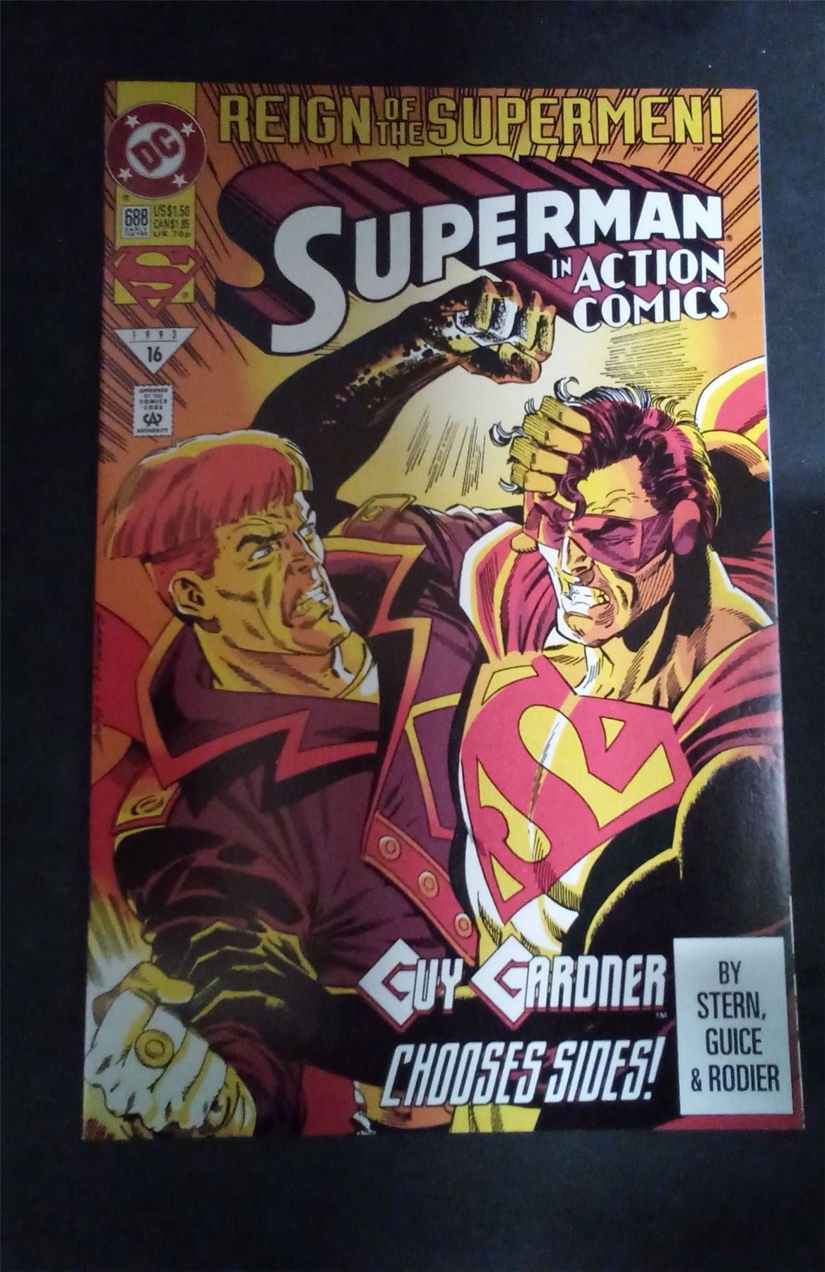 Action Comics #688 1993 dc-comics Comic Book