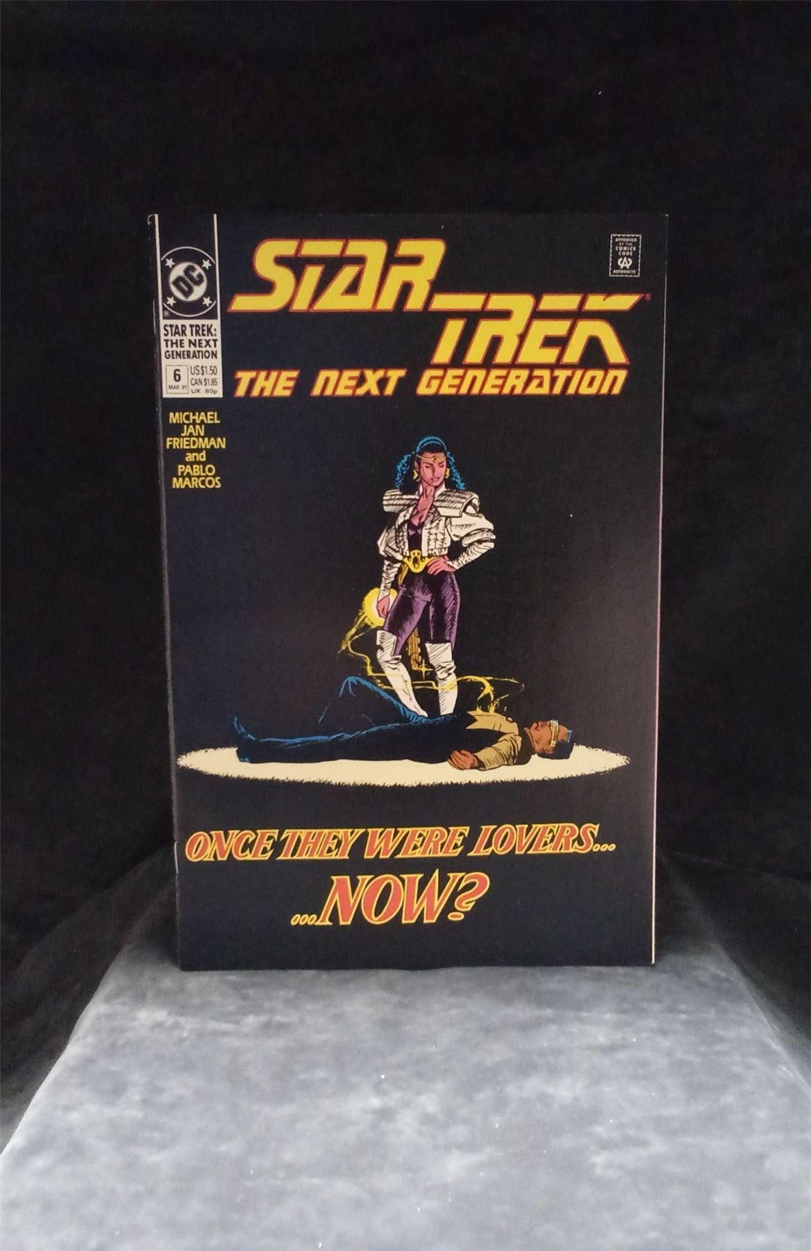 Star Trek: The Next Generation #6 1990 DC Comics Comic Book