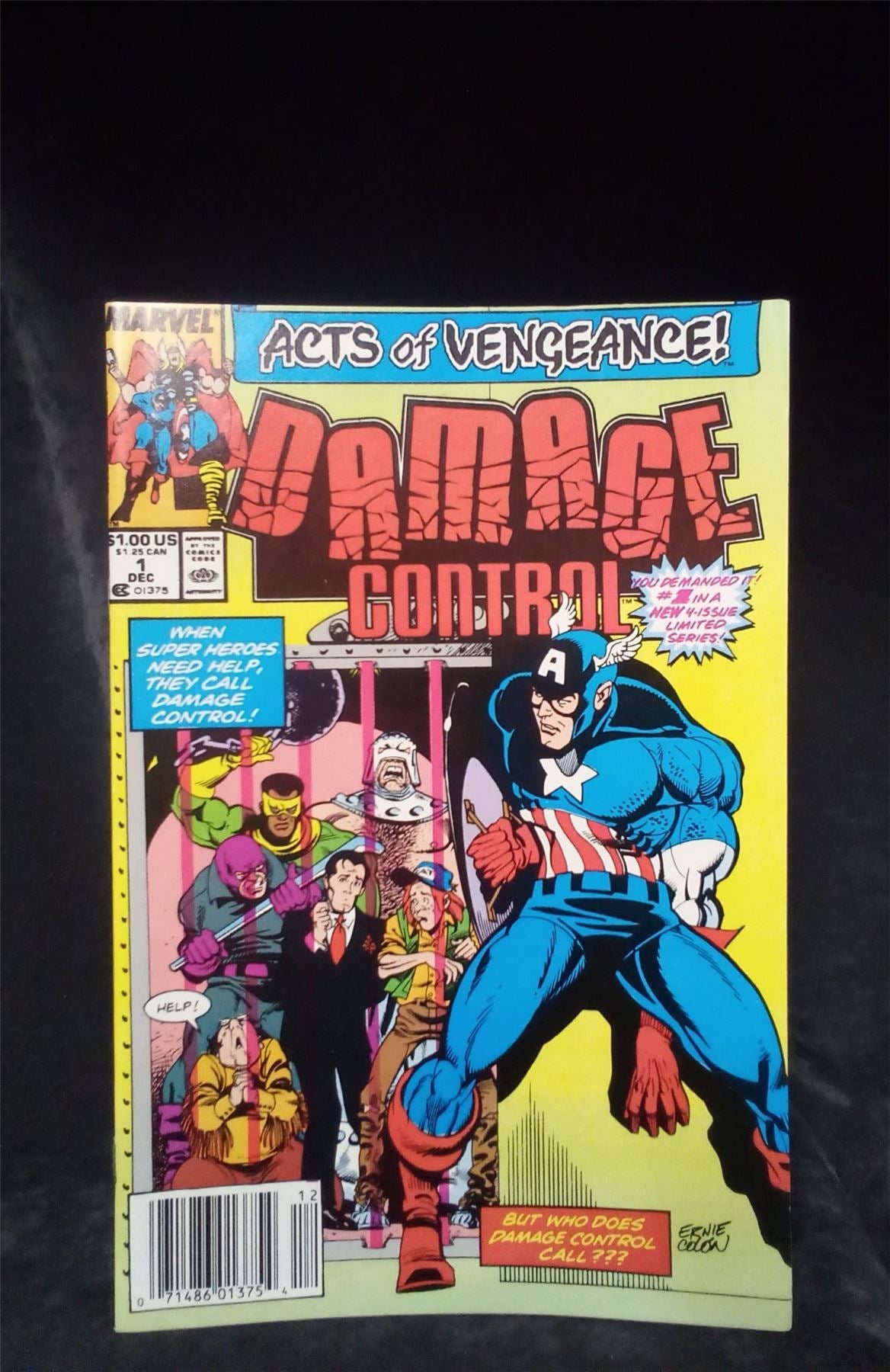 Damage Control #1 1989 Marvel Comics Comic Book