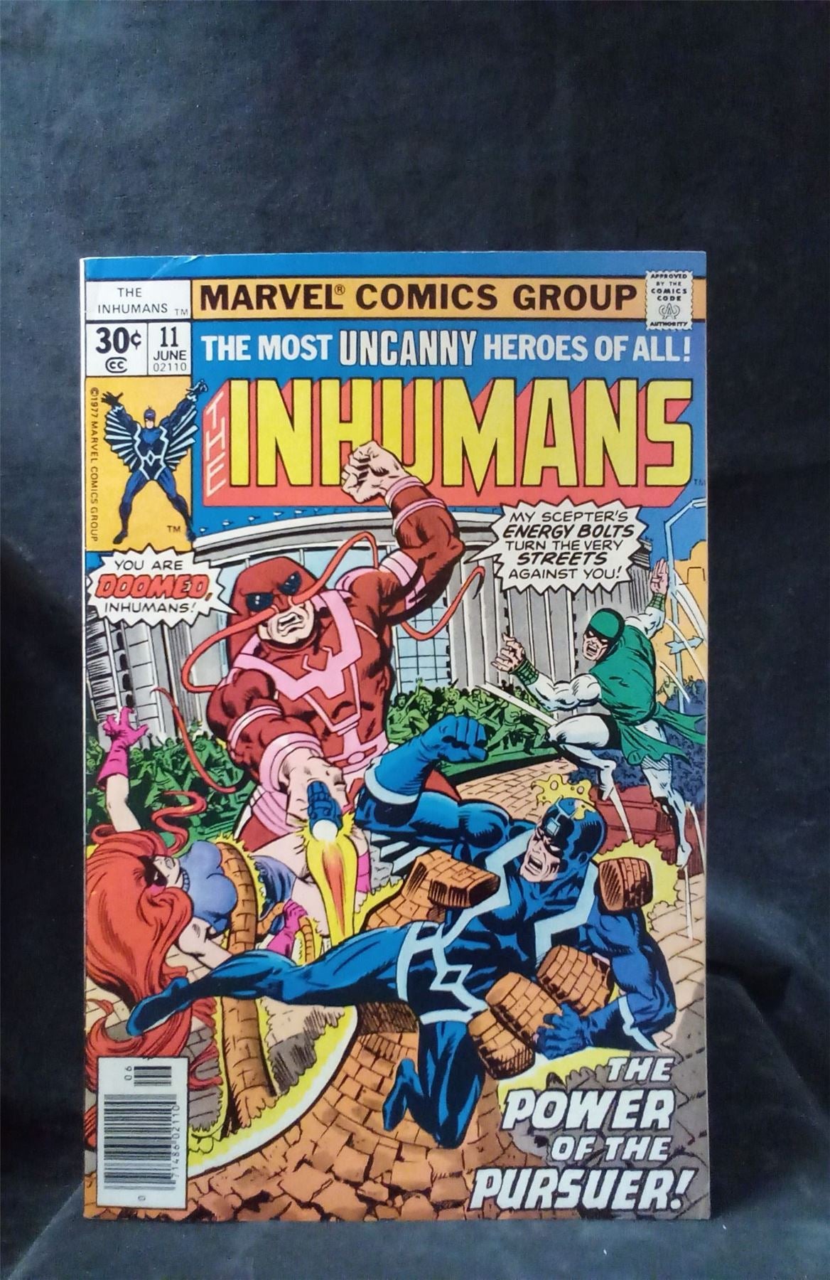 The Inhumans #11 1977 Marvel Comics Comic Book
