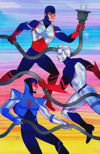 JUSTICE LEAGUE THE ATOM PROJECT #4 (OF 6) CVR C KEVIN WADA CARD STOCK VAR  DC Comics Comic Book 2025