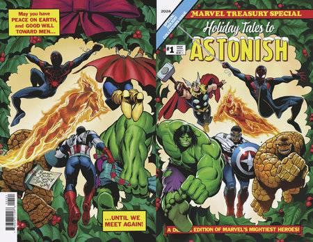 Marvel Holiday Tales To Astonish #1 Wraparound Homage Var  Marvel Prh Comic Book 2024