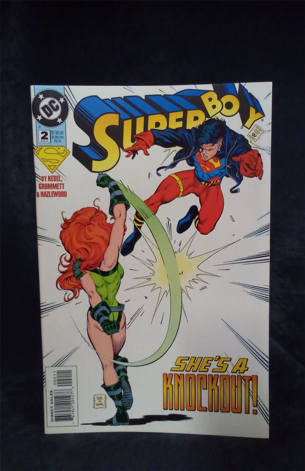Superboy #2 1994 DC Comics Comic Book
