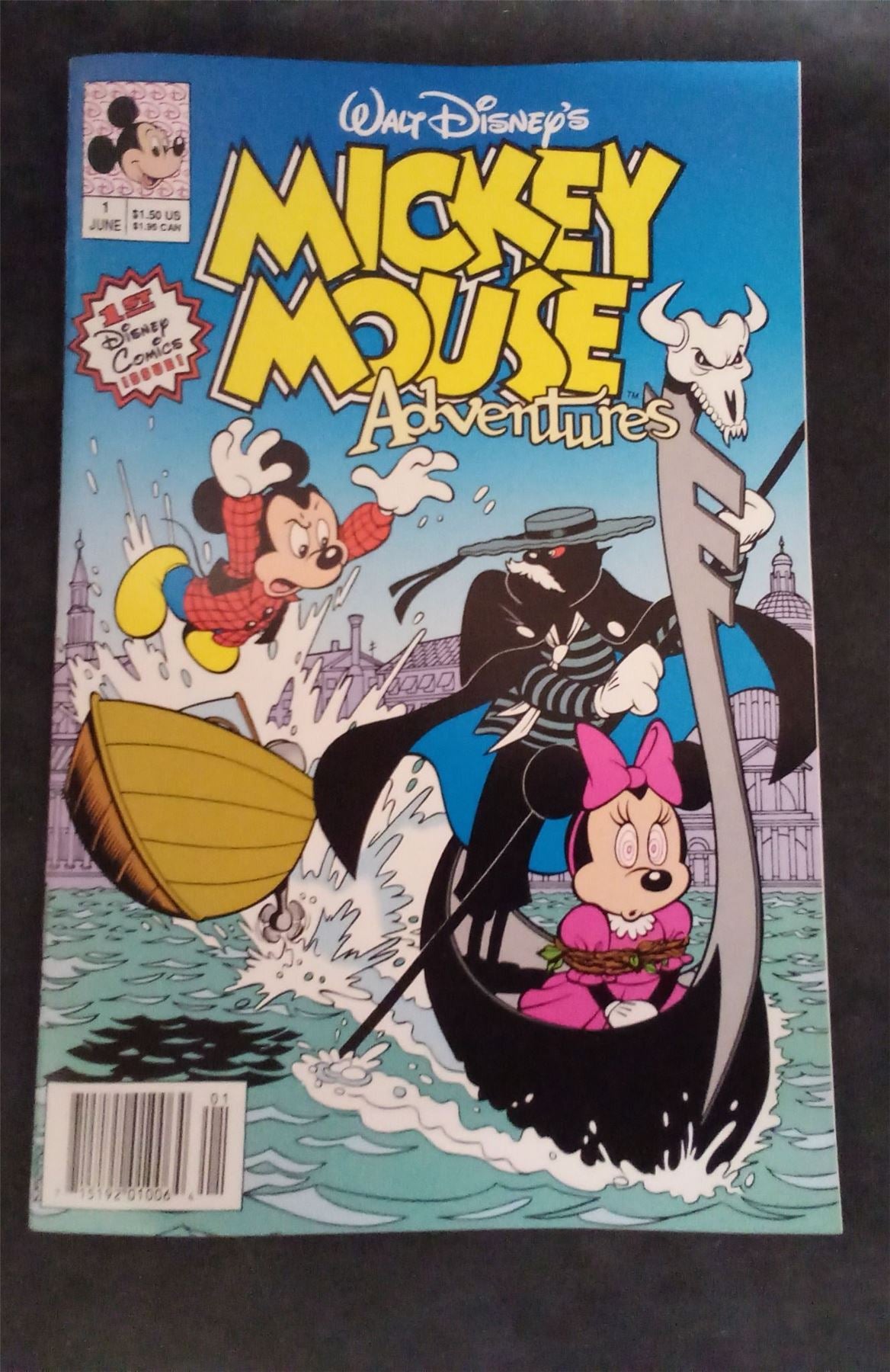 Mickey Mouse Adventures #1 1990 disney Comic Book