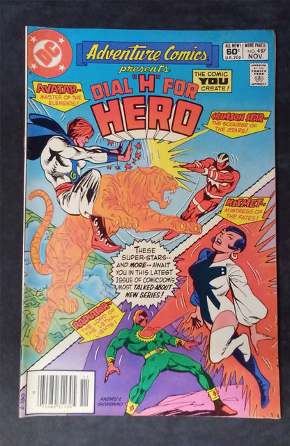 Adventure Comics #487 1981 dc-comics Comic Book dc-comics Comic Book