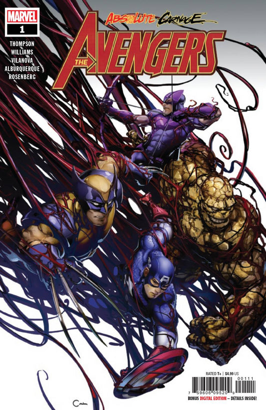 Absolute Carnage Avengers #1 Ac () Marvel Comics Comic Book