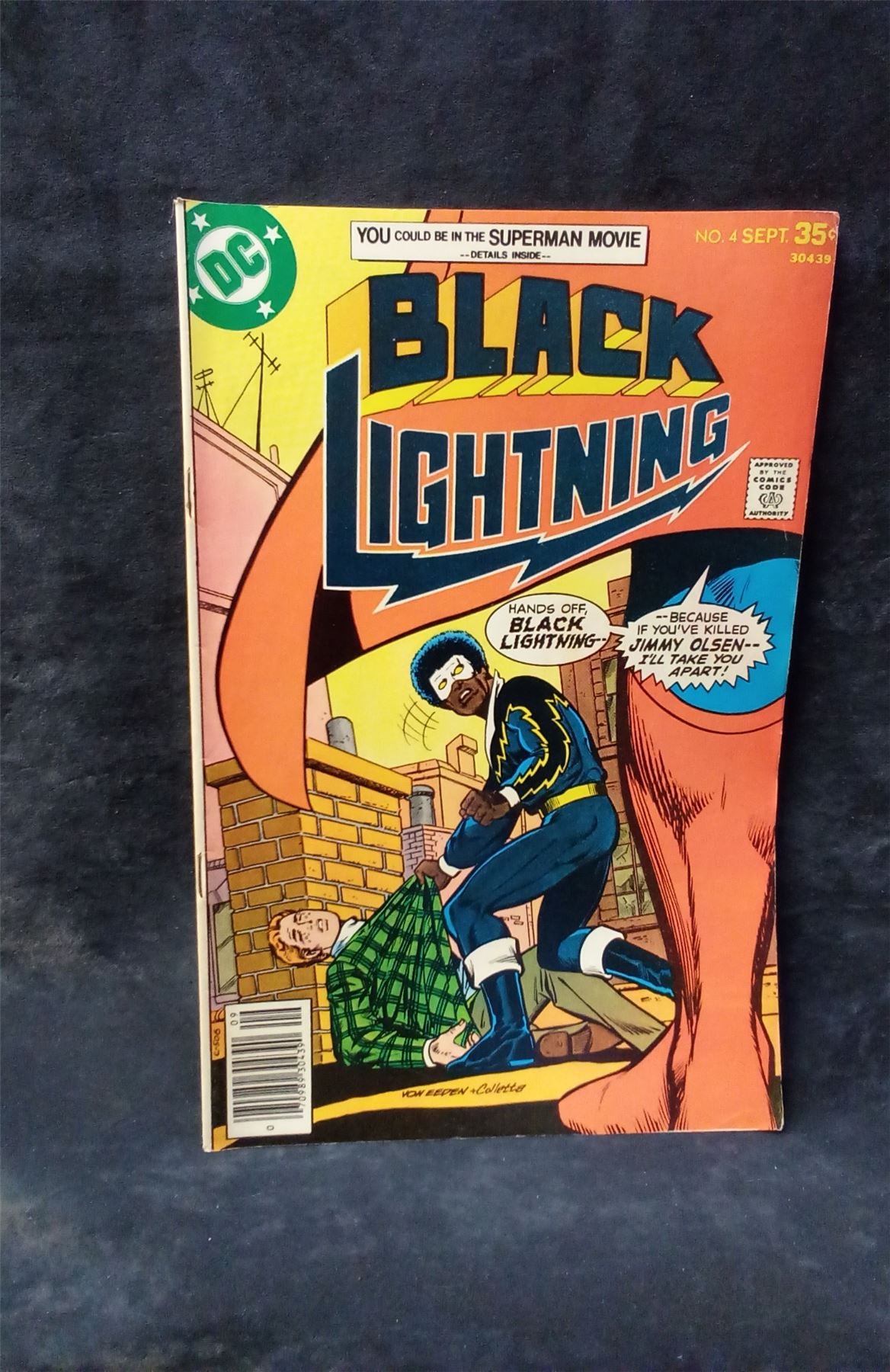 Black Lightning #4 1977 dc-comics Comic Book