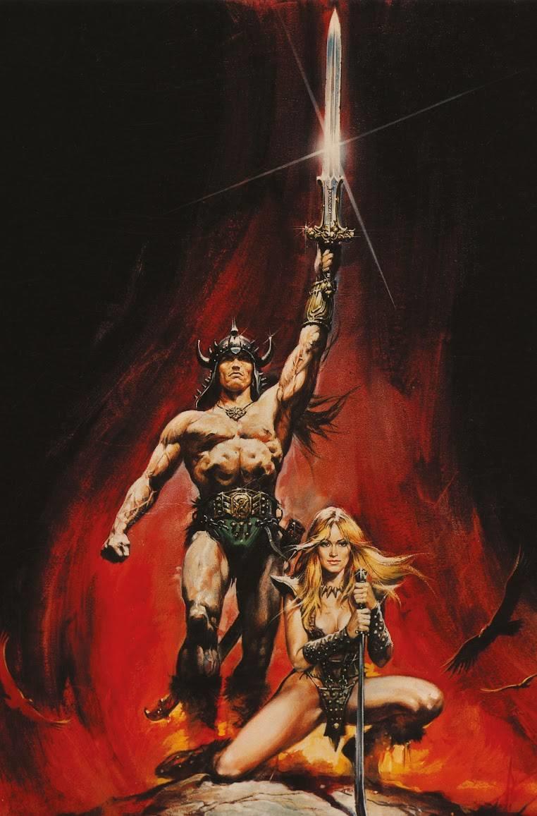 Conan Barbarian #1 Cvr I Foil Movie Novel Replica Virgin (mr Titan Comics Comic Book