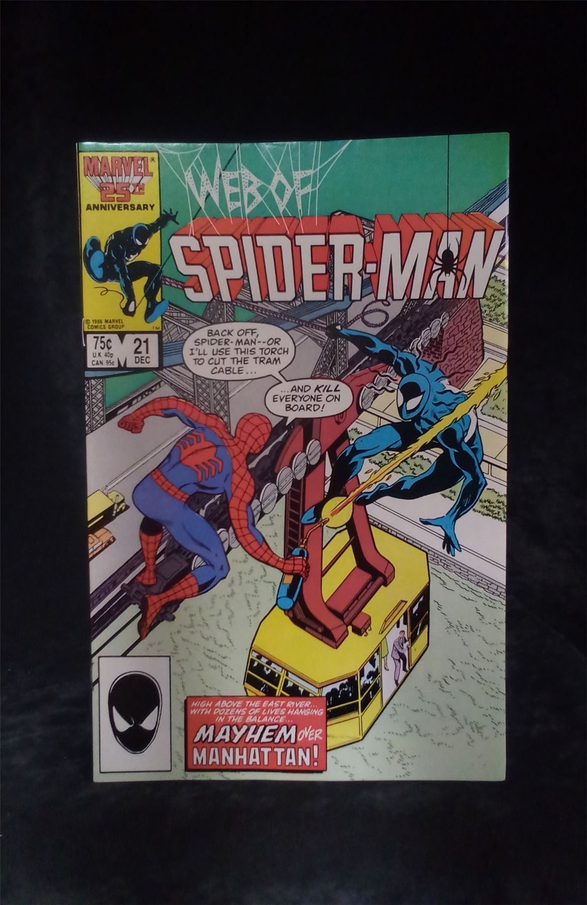 Web of Spider-Man #21 1986 Marvel Comics Comic Book