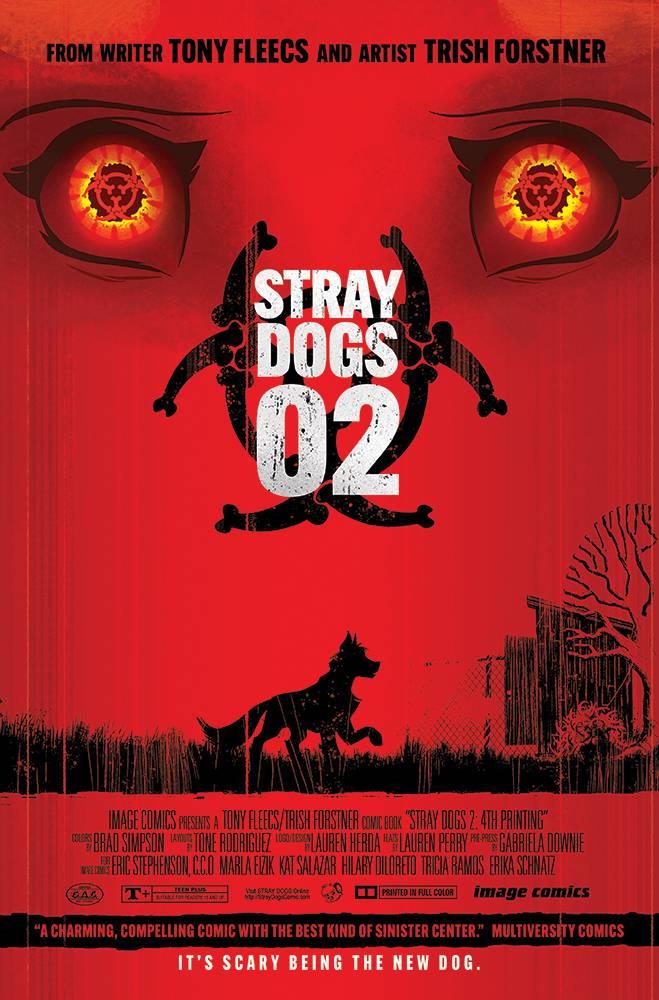Stray Dogs #2 4th Ptg Image Comics Comic Book