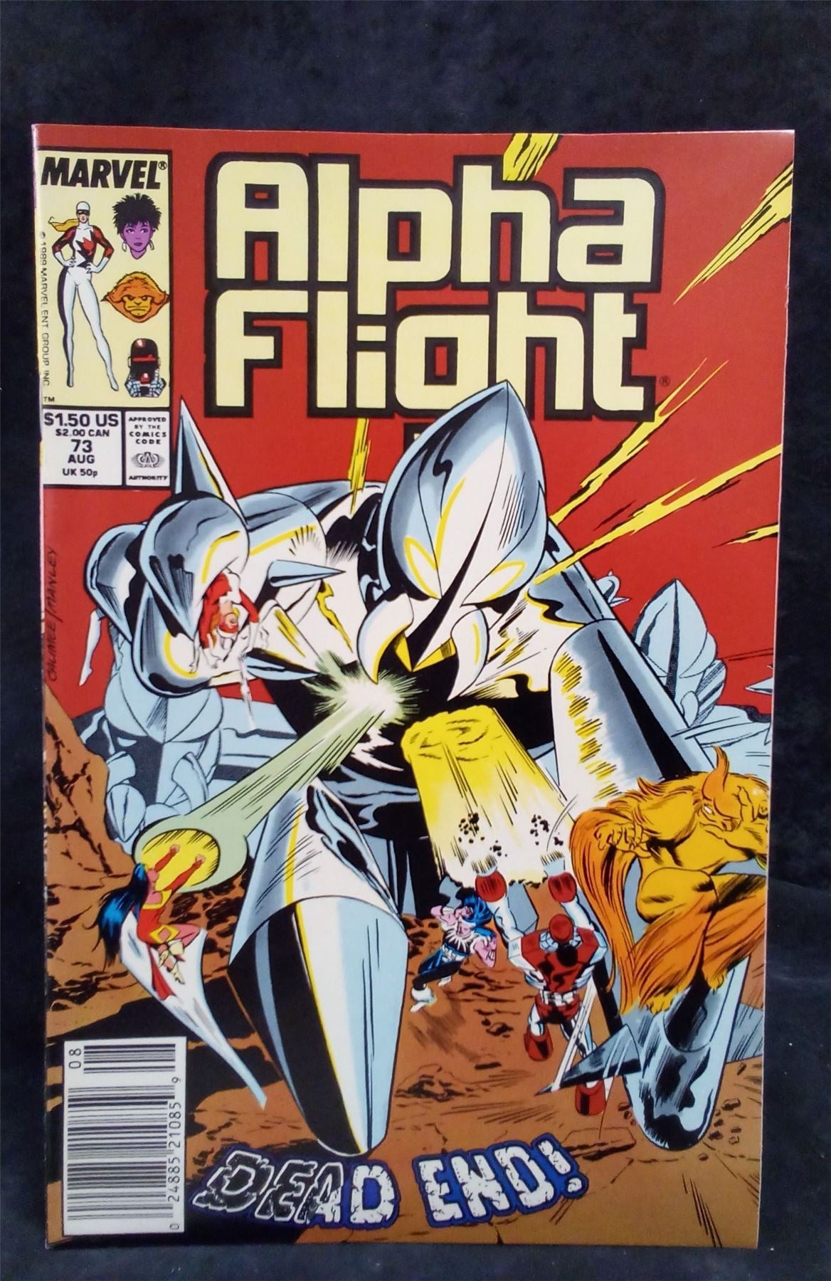 Alpha Flight #73 1989 Marvel Comics Comic Book